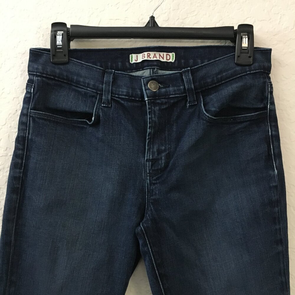 J Brand Majestic Super Skinny Jean Womens 28 Dark Wash Denim Stretch - Picture 4 of 14
